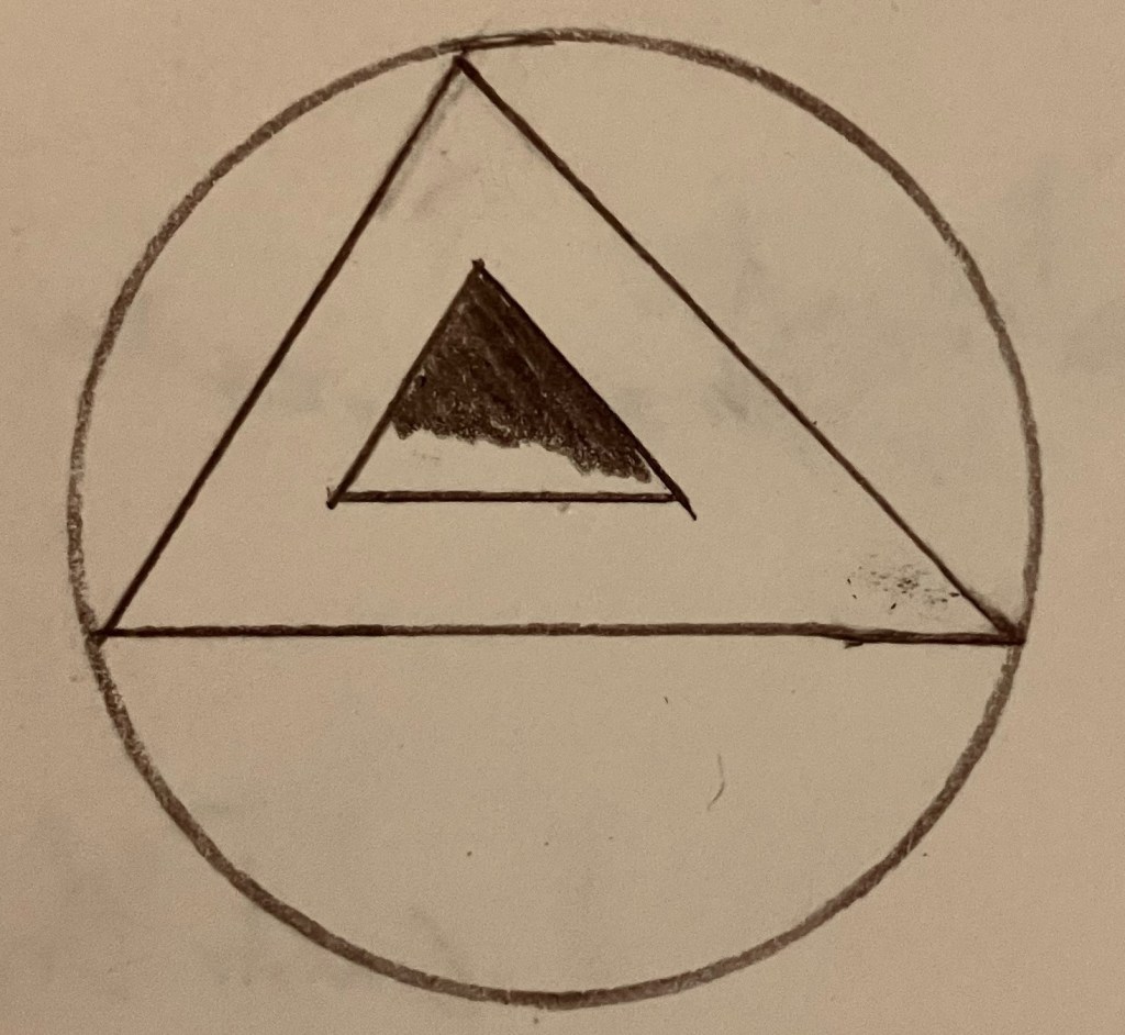 Symbol of the Abregadan Jedi Order, drawn on a napkin by Stede Dalton while drunk.